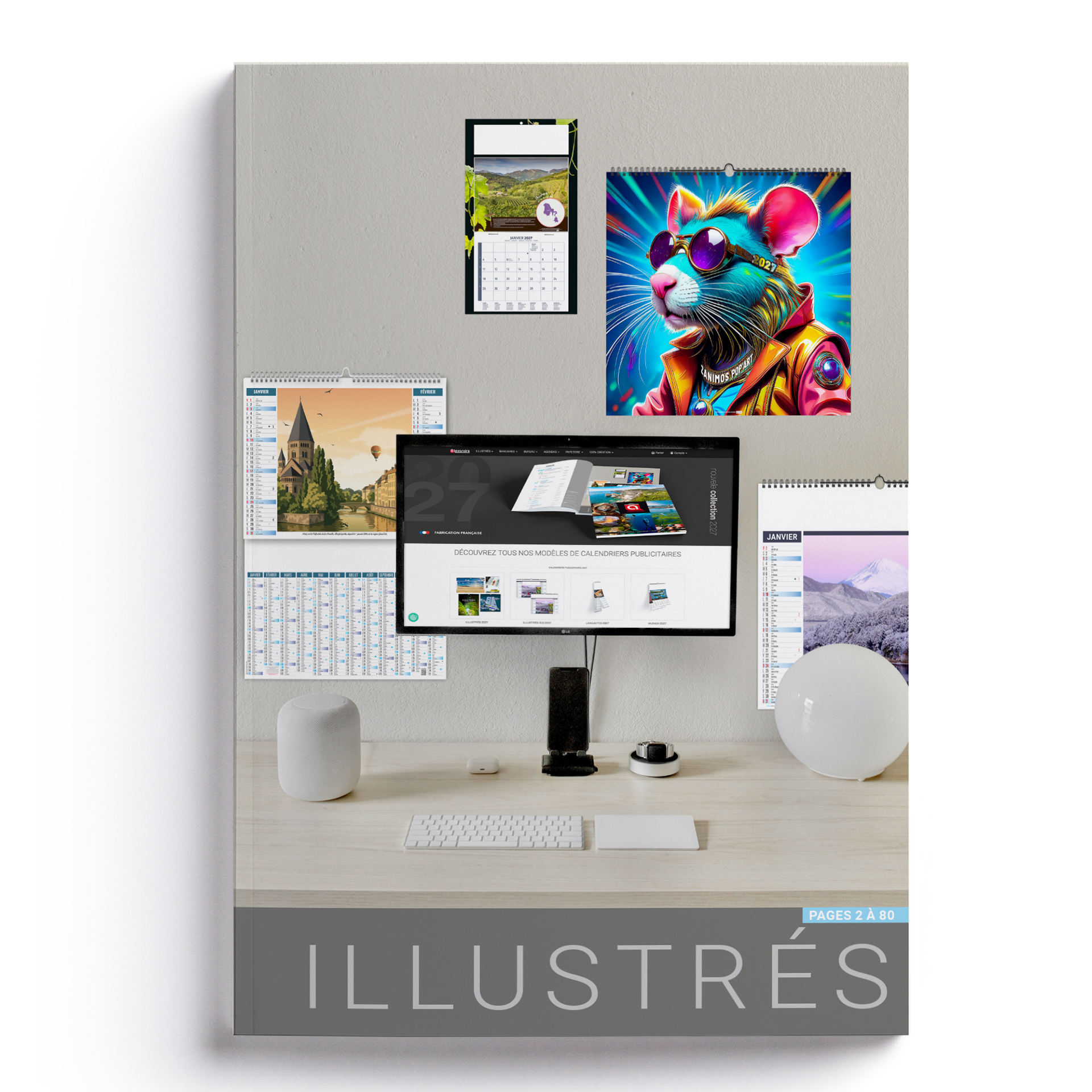 catalogue illustrés Calendriers Alexandre 2027