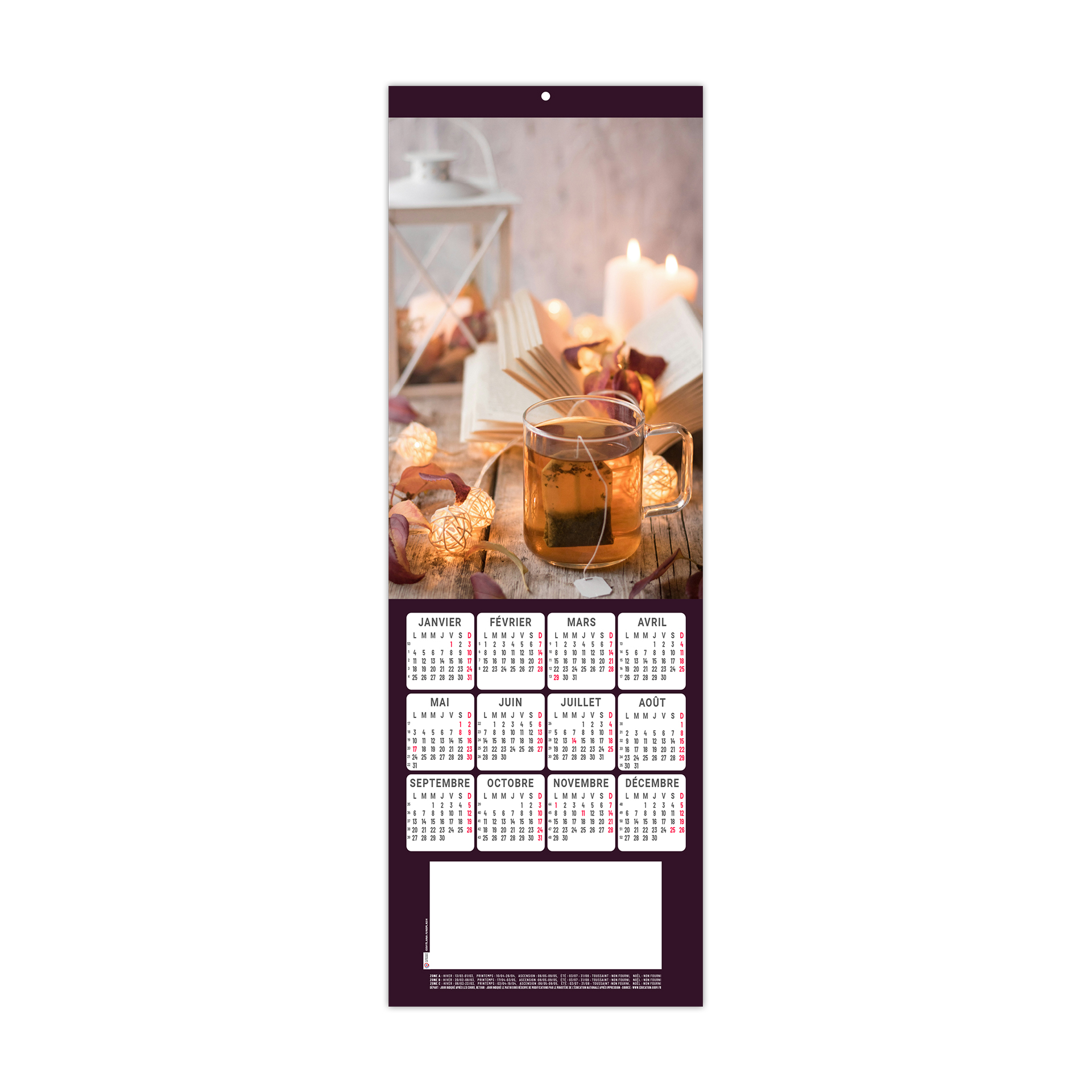 Maia 2027 – Calendrier avec logo - vue 2