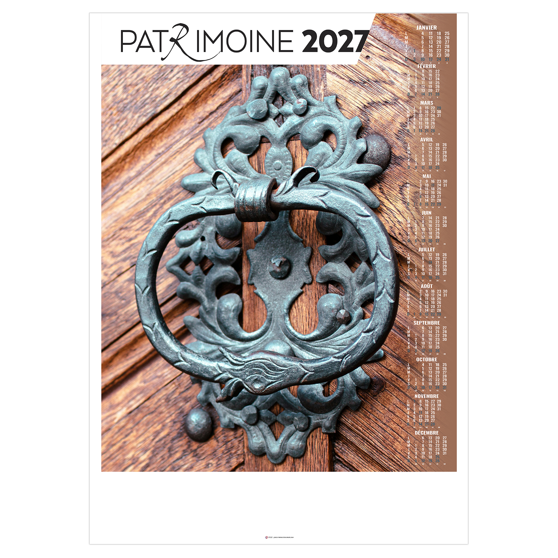 Atouts 2027 – Calendrier avec logo