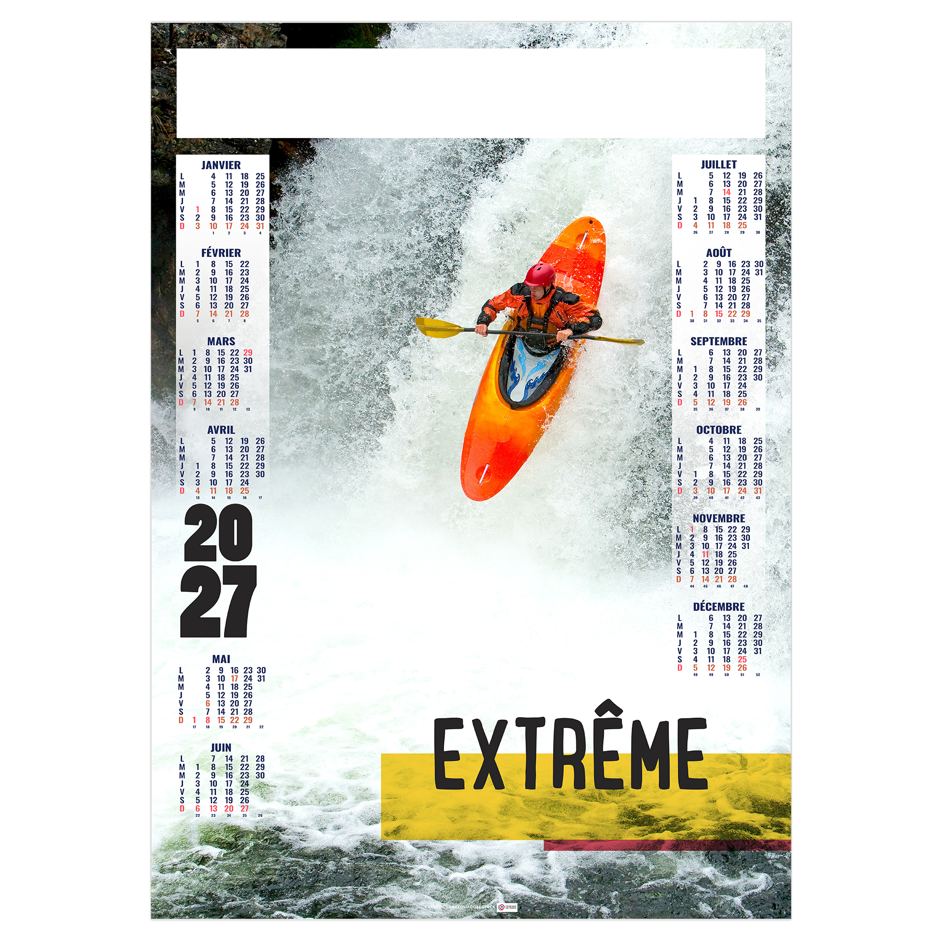 Endurance 2027 – Calendrier avec logo