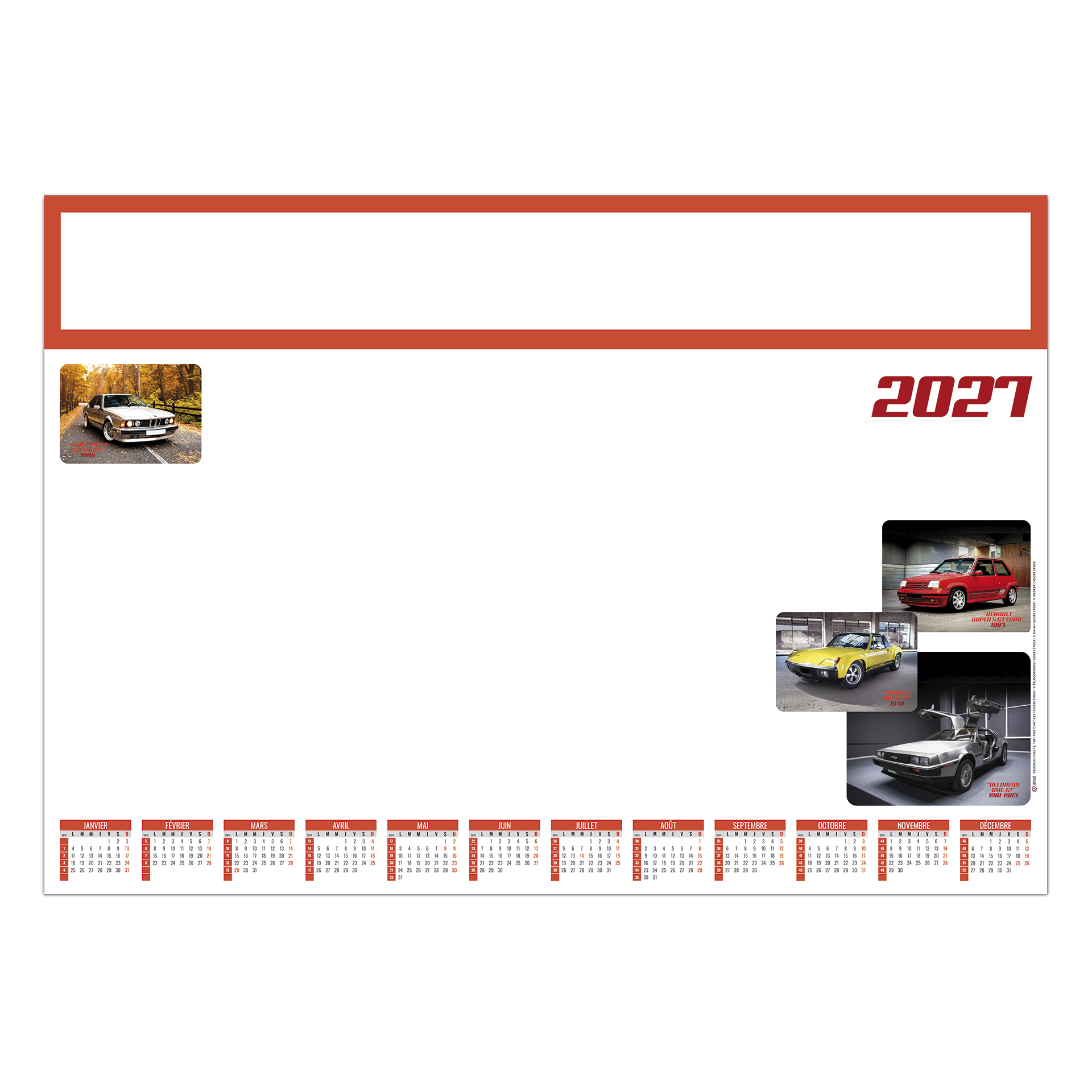 SM jacky 2027 – Calendrier avec logo